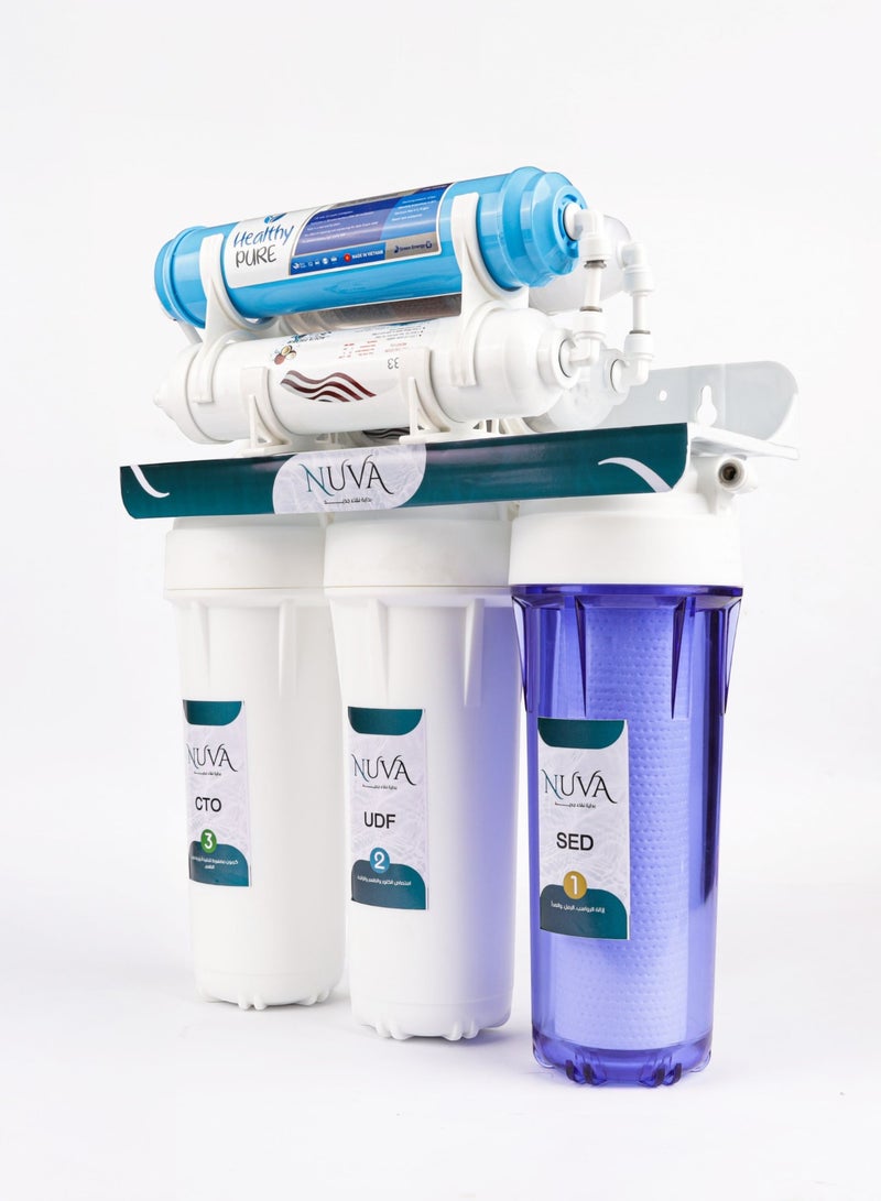 NUVA 7 Stage Water Purifier + 4 Filter Cartridges – Multi-Stage Home Water Filter - Image 3
