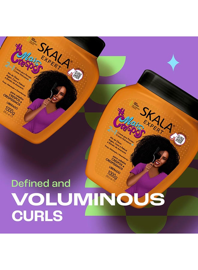 SKALA المزيد من كريم الشعر كريسبوس سكالا (عبوة واحدة) 35.2 أونصة - Image 5