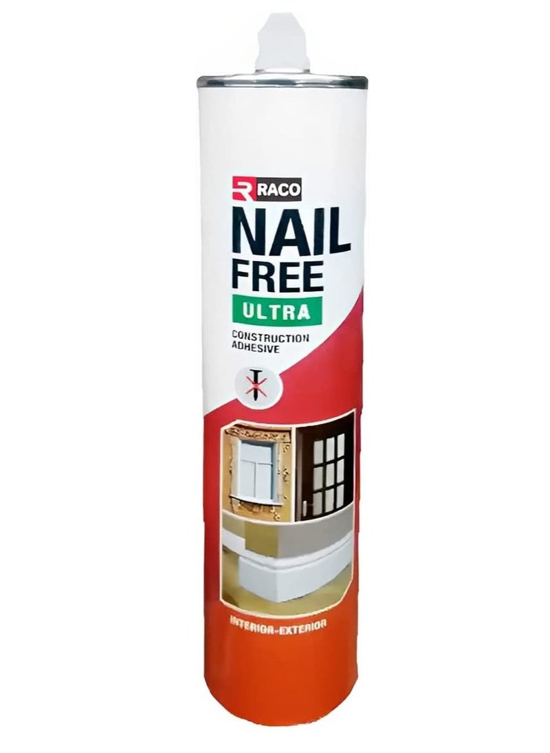 RACO RACO Nail Free Ultra Construction Adhesive for Interior and Exterior 320g 