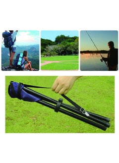 Krupanidhi Krupanidhi Travel Folding Tripod Stool Portable Four Leg Fishing Stool for Outdoor Camping Mini Portable Folding Stool MultiColorPack of 1  - Image 3