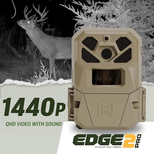 Moultrie Edge 2 Pro Cellular Trail Camera - Auto Connect Nationwide 4G LTE - On Demand 40MP Photo - 1440P Video with HD Audio - Ai False Trigger Elimination - 100 Ft Detection Range - No-Glow Flash - Image 5