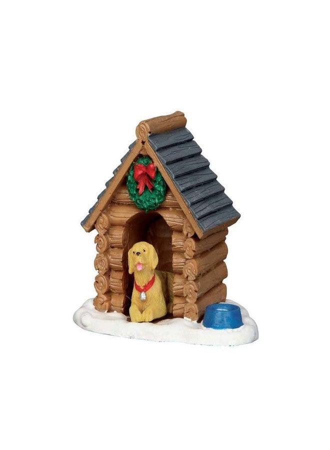 Lemax 54943 Vail Village Accessory: Log Cabin Dog House - Image 1