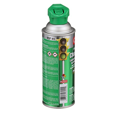 CRC Food Grade Chain Lube 03055 – 12 Wt. Oz. Aerosol, NSF H1 Gear, Chain, and Wire Lubricant - Image 2