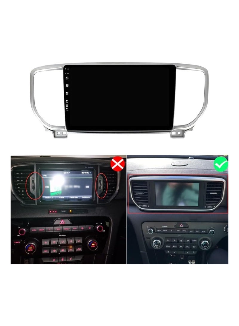 Android Car Stereo for Kia Sportage 2019 2020 2021 4GB RAM 64GB ROM Support Apple Carplay, MirrorLink WiFi BT, 9 Inch IPS Touch Screen with AHD Camera Included - Image 2