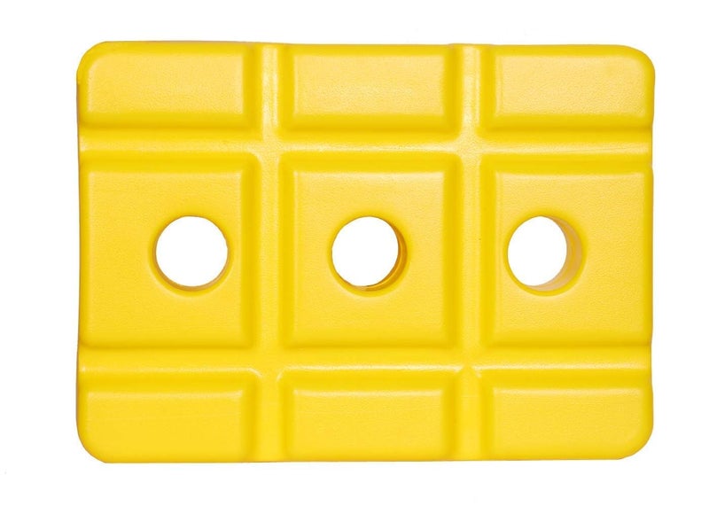 Grès GRS Heavy Plastic Wicket - Set of 2 (6 Wicket, 4 Bails (Gulli), 2 Base and Attractive Bag -Yellow - Image 5