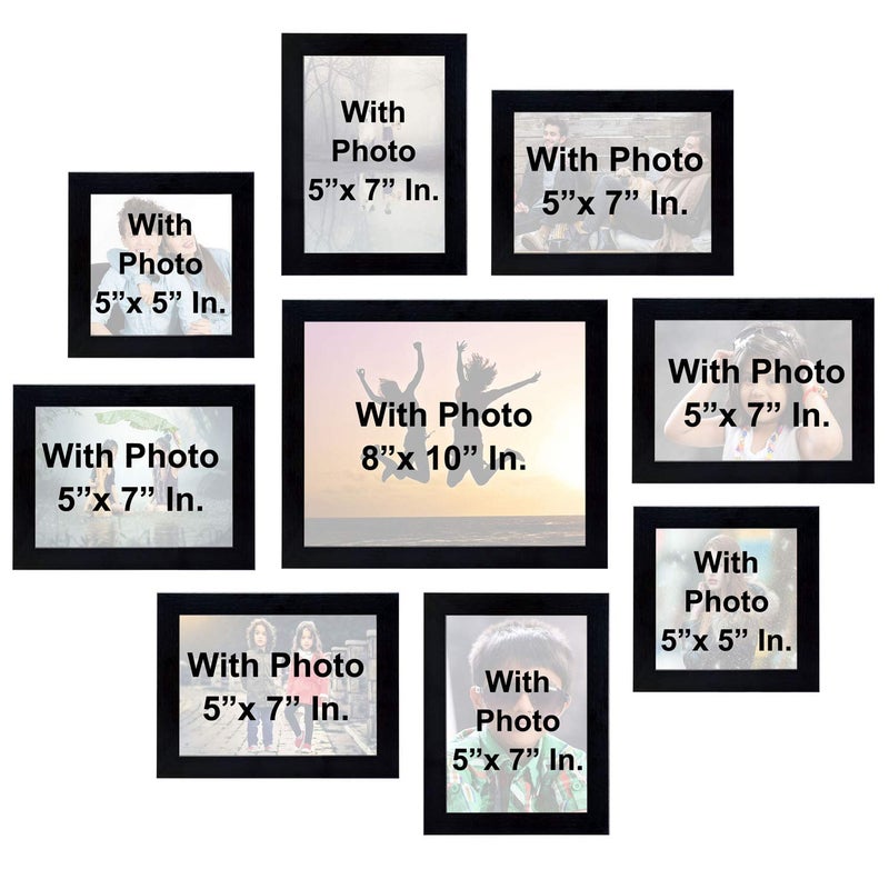 AJANTA ROYAL Personalized Photo Frames for Wall Dcor 65x7inch 25x5inch 18x10inch Personalized - Image 1