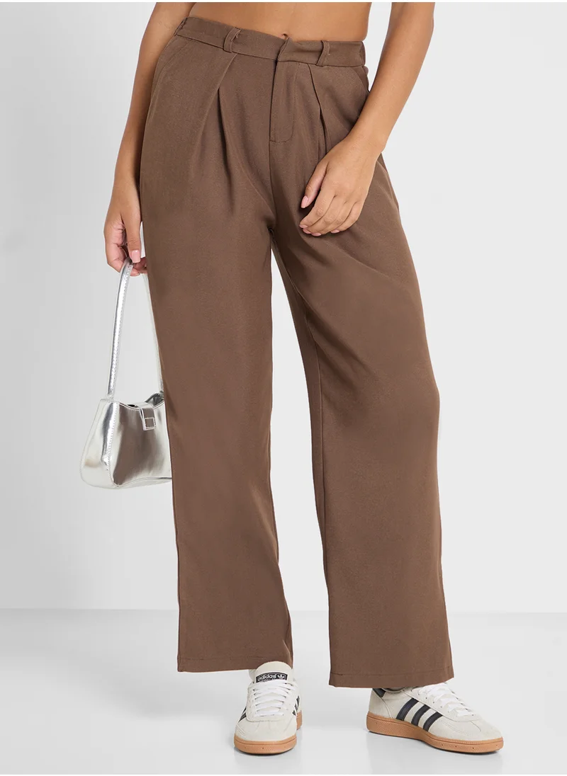 جينجر Straight Fit Tailored Trousers