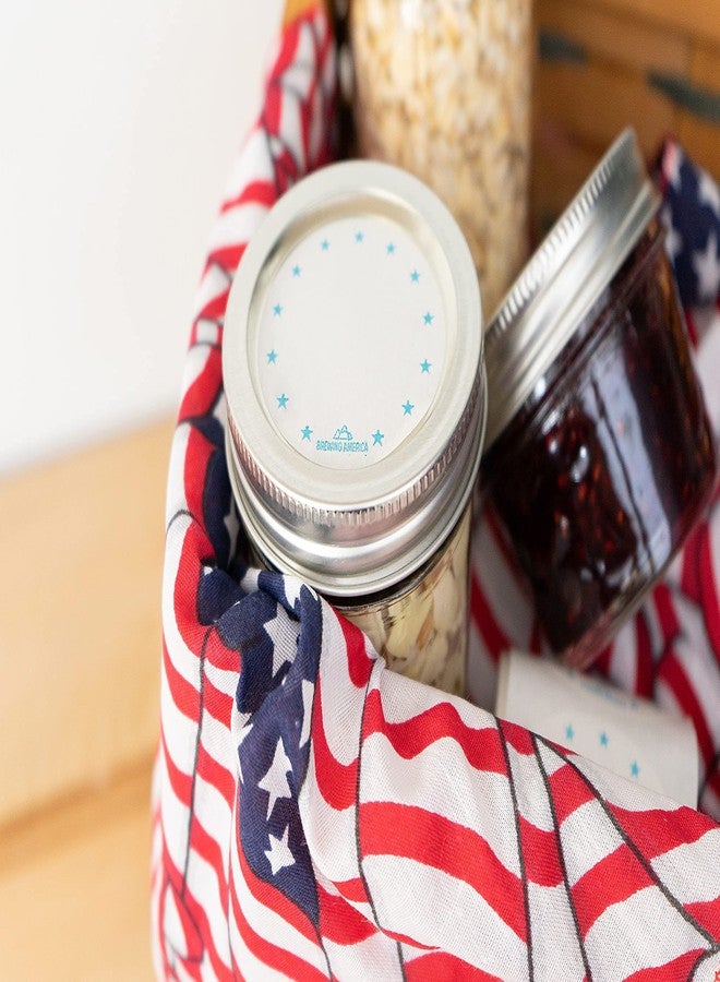 بروينغ أمريكا ملصقات طعام قابلة للذوبان لحفظ الأطعمة، وتخزينها في خزائن المؤن، وحاويات الطعام، وتجهيزها وتخزينها وتنظيمها في برطمانات ماسون - صنع في الولايات المتحدة الأمريكية - تزول تمامًا بالماء - 250 ملصقًا - دائرية بقطر 2 بوصة - Image 5