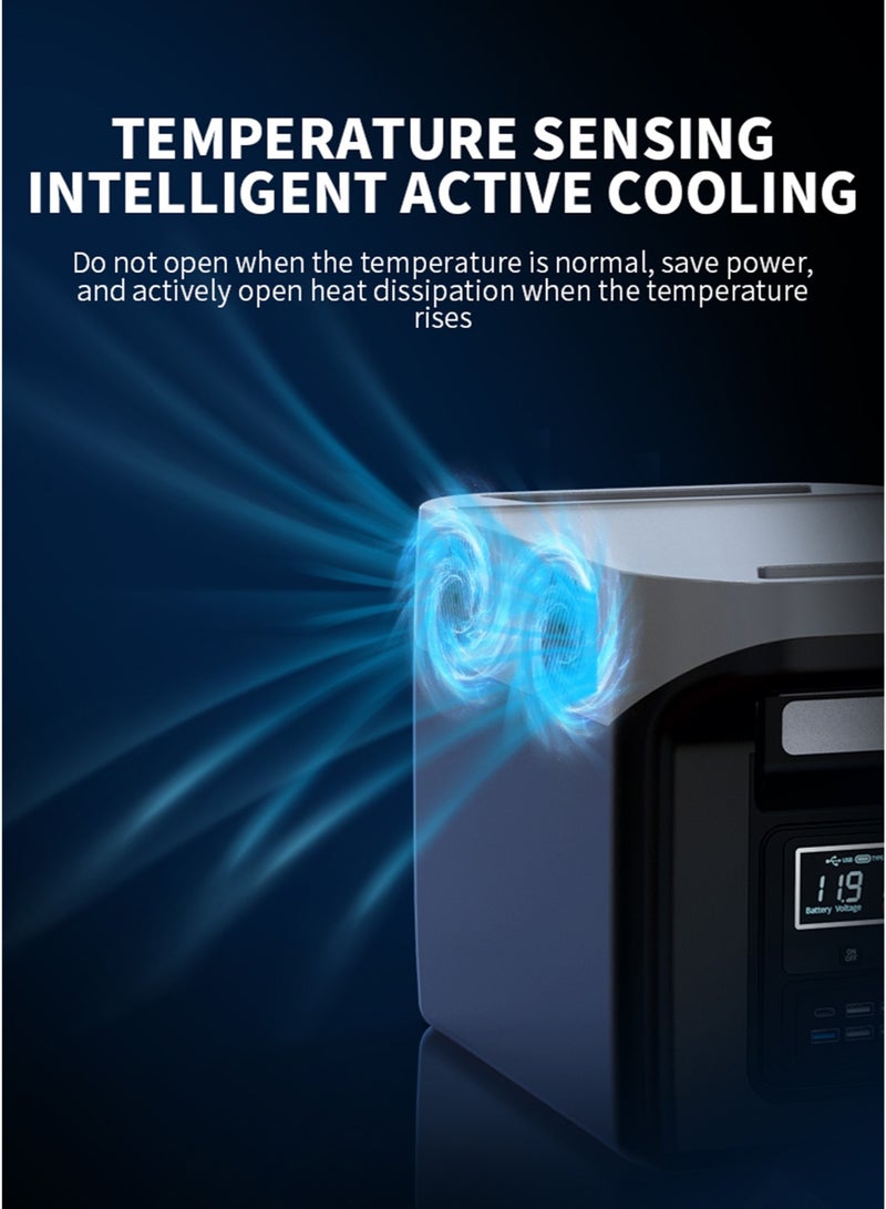 Sharpdo محطة طاقة محمولة 220 فولت 35 أمبير 500 واط، مولد كهربائي خارجي بسعة 441 واط ساعة، 500 واط للخيام، المركبات الترفيهية، الاستخدام المنزلي - Image 5