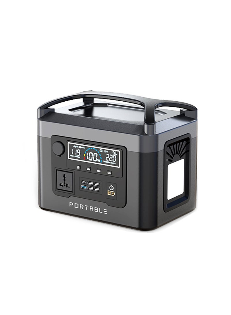 Sharpdo محطة طاقة محمولة 220 فولت 35 أمبير 500 واط، مولد كهربائي خارجي بسعة 441 واط ساعة، 500 واط للخيام، المركبات الترفيهية، الاستخدام المنزلي - Image 1