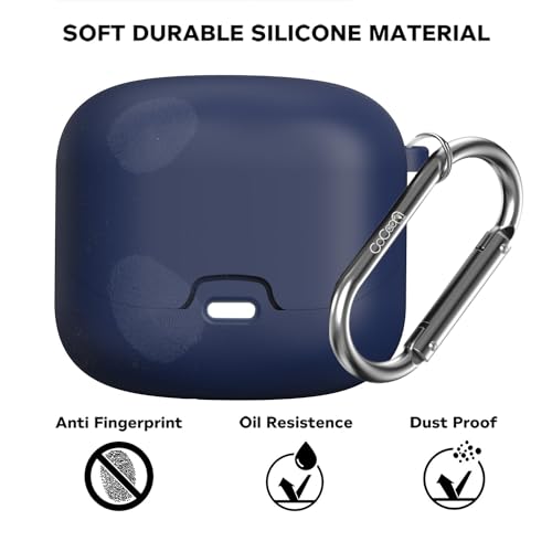 Cocoonkart Soft Silicone Case Cover for GoBoult x Mustang Dash/Mustang Derby/GoBoultt Audio Z40 / Z40 Pro-Blue - Image 5