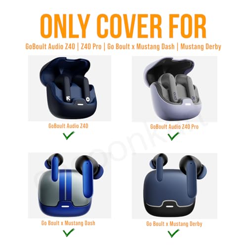 Cocoonkart Soft Silicone Case Cover for GoBoult x Mustang Dash/Mustang Derby/GoBoultt Audio Z40 / Z40 Pro-Blue - Image 2