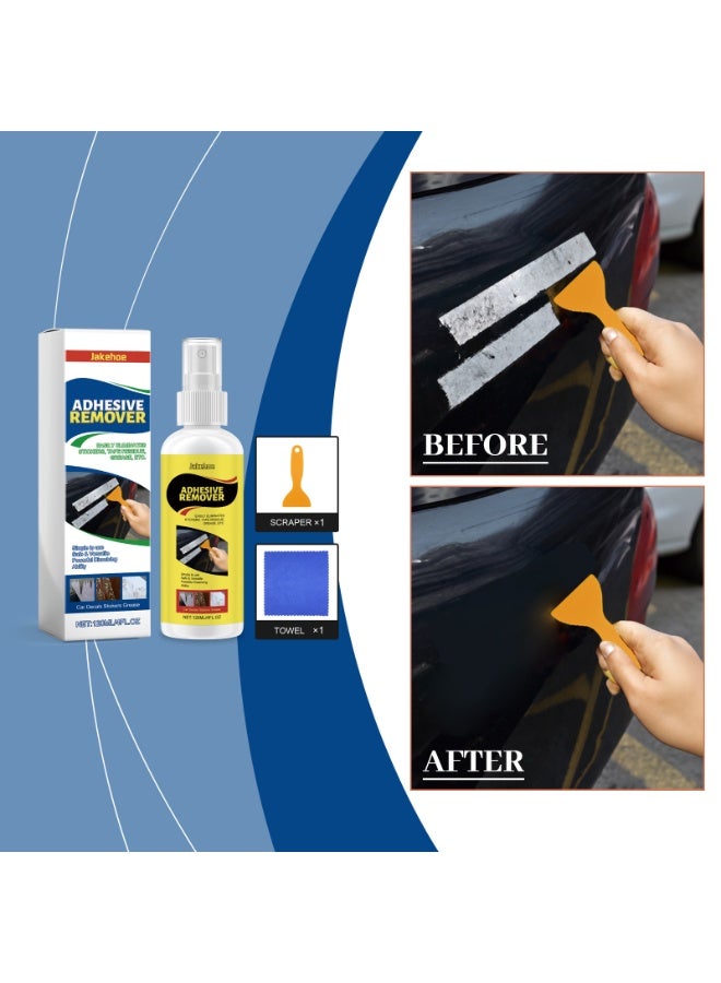 Jakehoe Adhesive Remover - Multi-Surface Sticky Residue Cleaner for Cars, Daily Convenient Care Spray - Image 1