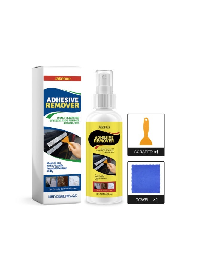 Jakehoe Adhesive Remover - Multi-Surface Sticky Residue Cleaner for Cars, Daily Convenient Care Spray - Image 5
