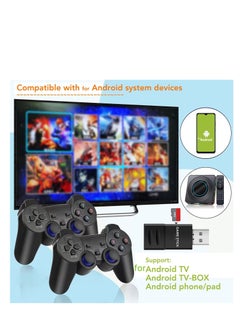 GULFLINK 4K HD TV Game Console Dual Wireless Controllers Plug & Play Video Game Stick Built-in 10000+ Games, Support 40 Simulators & HDM Connection TV HD Output, for Adults and Kids Game Box.  - Image 3