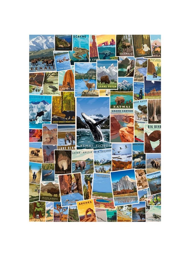 Funwares 1000 Piece Jigsaw Puzzle - National Parks Puzzle - Image 1