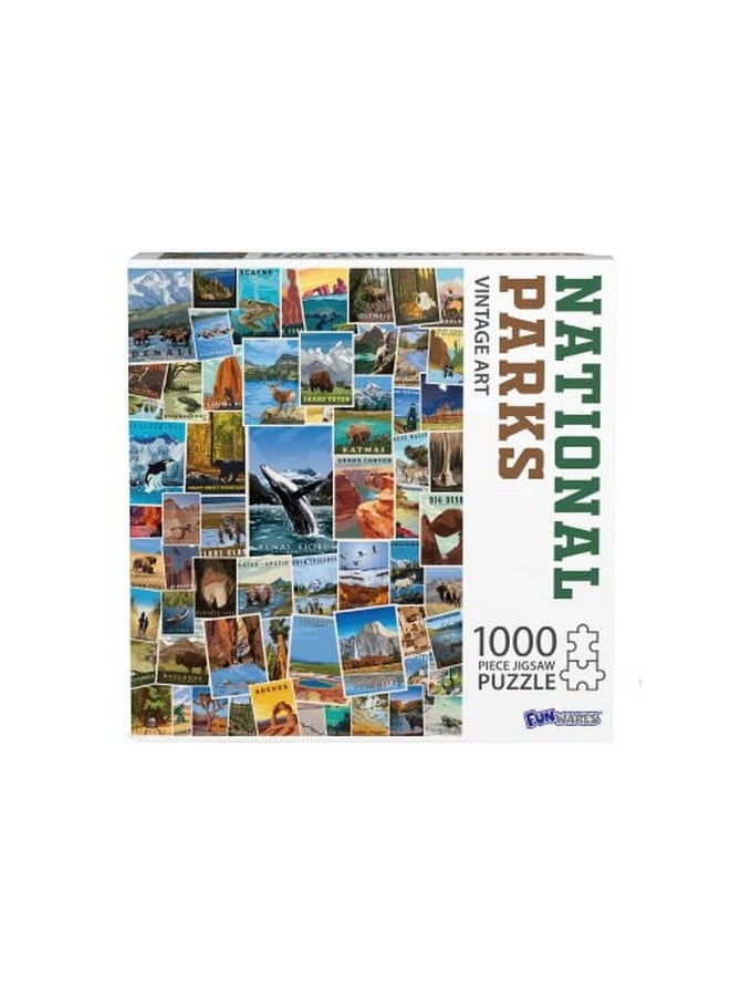 Funwares 1000 Piece Jigsaw Puzzle - National Parks Puzzle - Image 2