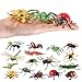 JOKFEICE Insect Toy Figures 16pcs Large Realistic Bugs Including Dragonfly Spider Mosquito Educational Learning Toys Cake Toppers Birthday for Kids - Image 4