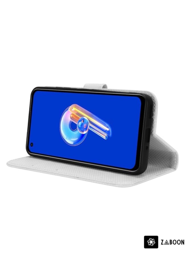 Zaboon Protective Case Cover For ASUS Zenfone 9 Diamond Texture Leather - Image 4