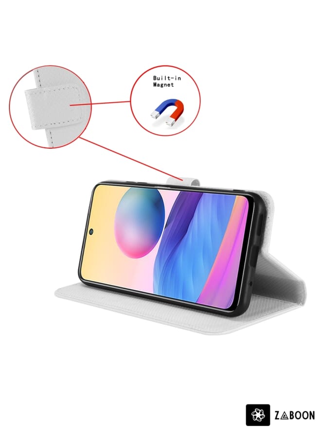 Zaboon Protective Case Cover For ASUS Zenfone 9 Diamond Texture Leather - Image 5