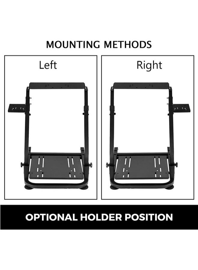 Denzoz G29 G920 Racing Steering Wheel Stand fit for Logitech G27/G25/G29 Thrustmaster T80 T150 TX F430 Gaming Wheel Stand Wheel Pedals NOT Included - Image 3