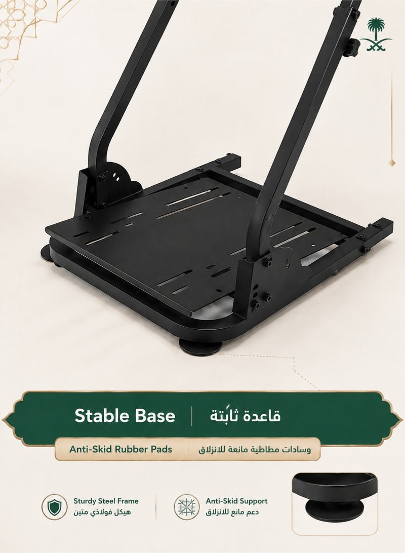 دنزوز حامل عجلة قيادة السباق G29 G920 مناسب لـ Logitech G27/G25/G29 Thrustmaster T80 T150 TX F430 دواسات عجلة الألعاب غير متضمنة - Image 3