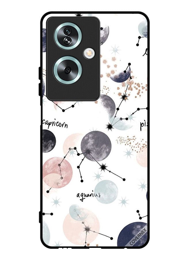 Covernex Protective Case Cover For Oppo A2 Planets Paint Art - Image 1