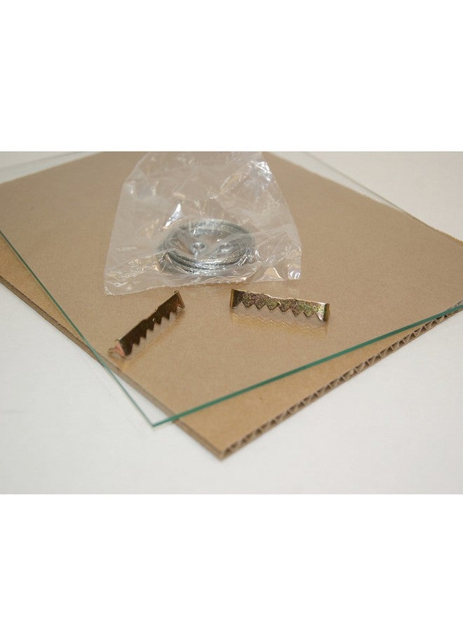 Creative Picture Frames 1620Bk Black Picture Frame Includes Black Mat/White Core To Hold 8X10-Inch Media, Includes Installed Sawtooth Hangers - Image 4