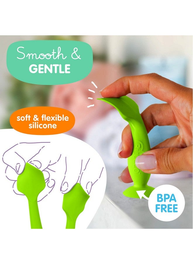 Baby Bum Brush Bumco Mini Diaper Cream Spatula with Case - BPA-Free Butt Spatula Baby, Soft & Flexible Diaper Spatula, Diaper Cream Applicator, Mom-Invented Baby Must Haves, Diaper Bag Essentials, Butt Paste Spatula - Image 4