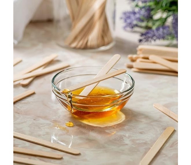 SANWALSA [Pack of 200 Sticks, 4.5 inch] Wooden Ice Cream Sticks | Popsicle Sticks | Ice Cream Sticks for DIY Crafts, School Projects - Image 5