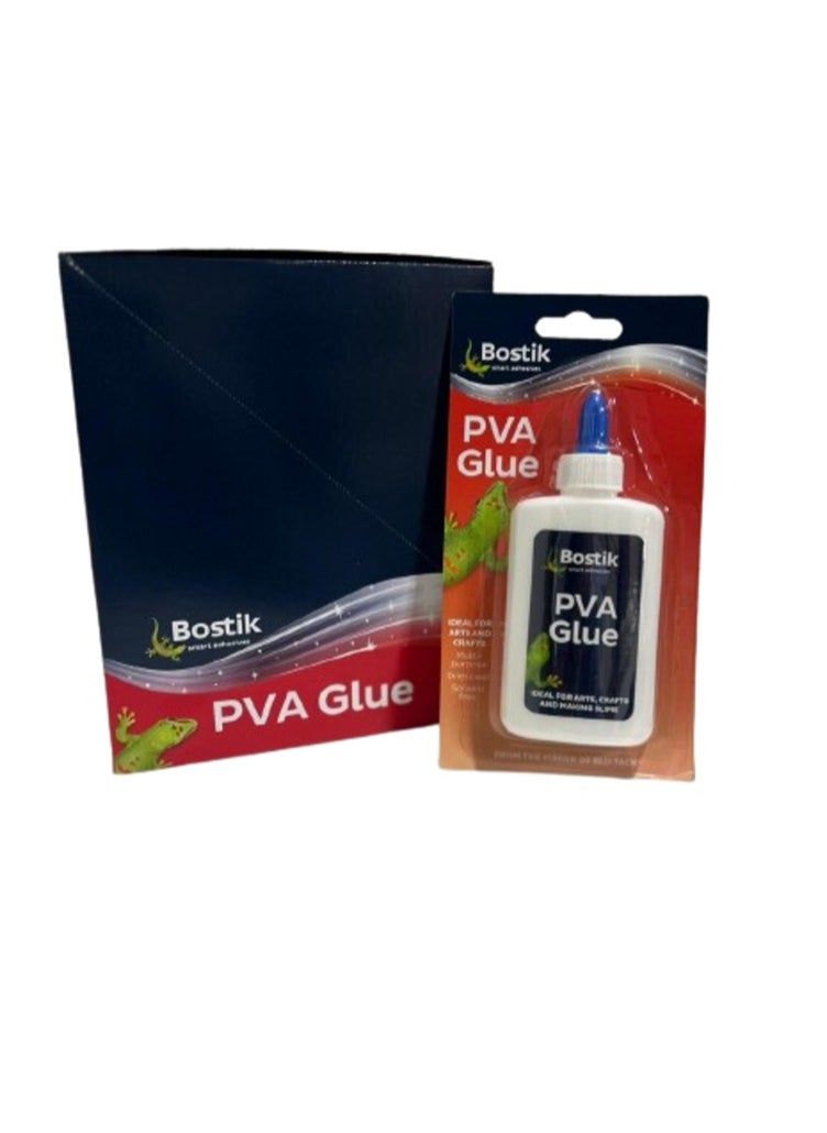 Bostik - PVA Art White Glue 118 ml (Pack of 6) - Image 1