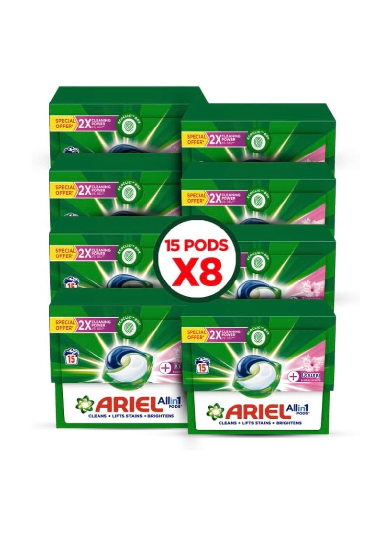 Ariel كبسولات بودز مع لمسة من داوني - علبة ميغا - Image 1