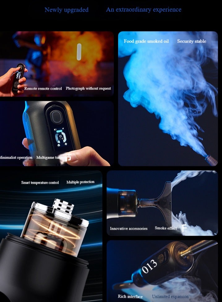 TELESIN Fog Machine, Photography Fog Effect, Portable Fog Maker, with Remote Control Fogger Machine, for Video Shoot and Parties - Image 3