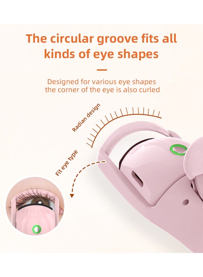 Kuxiyi Heated Eyelash Curler Intelligent Quick Heating 3 Temperature Control Portable Makeup Tools Electric Lash Curlers Beauty Gift - Image 2