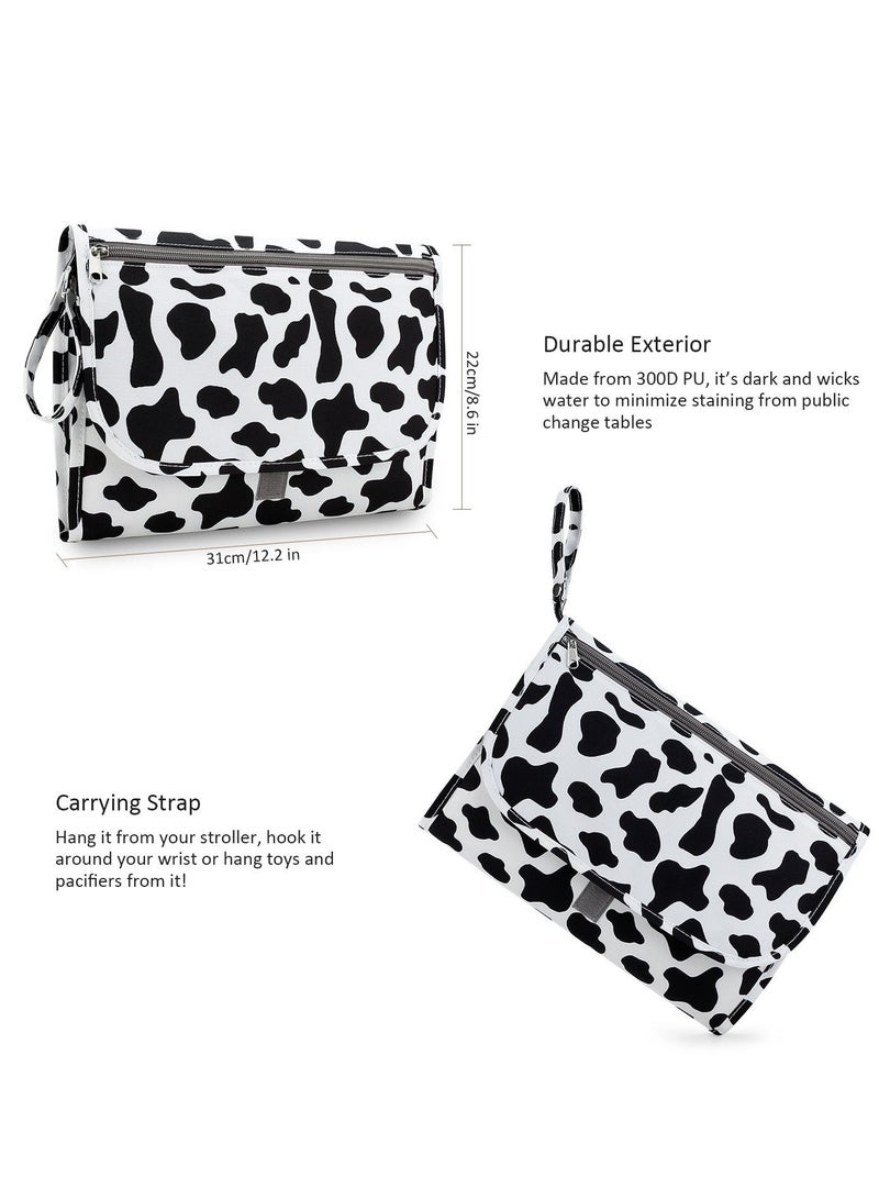 RedMapleTEK Foldable Diaper Bag for Going Out, Portable Baby Changing Pad - Image 4
