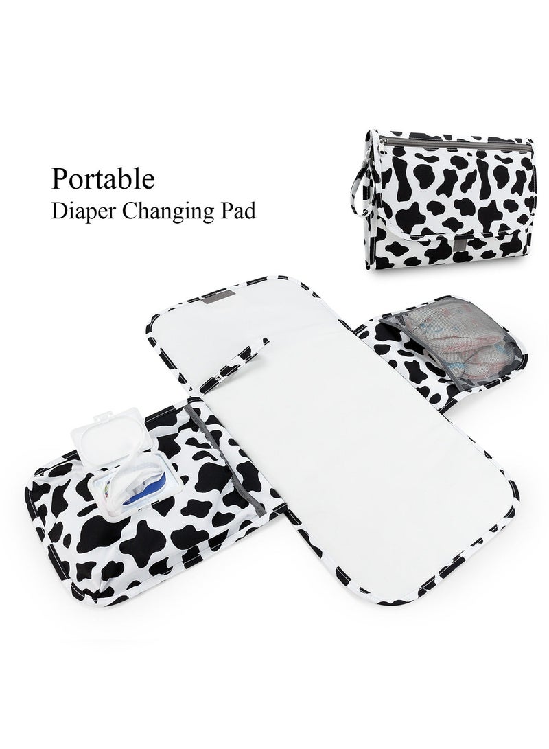 RedMapleTEK Foldable Diaper Bag for Going Out, Portable Baby Changing Pad - Image 1