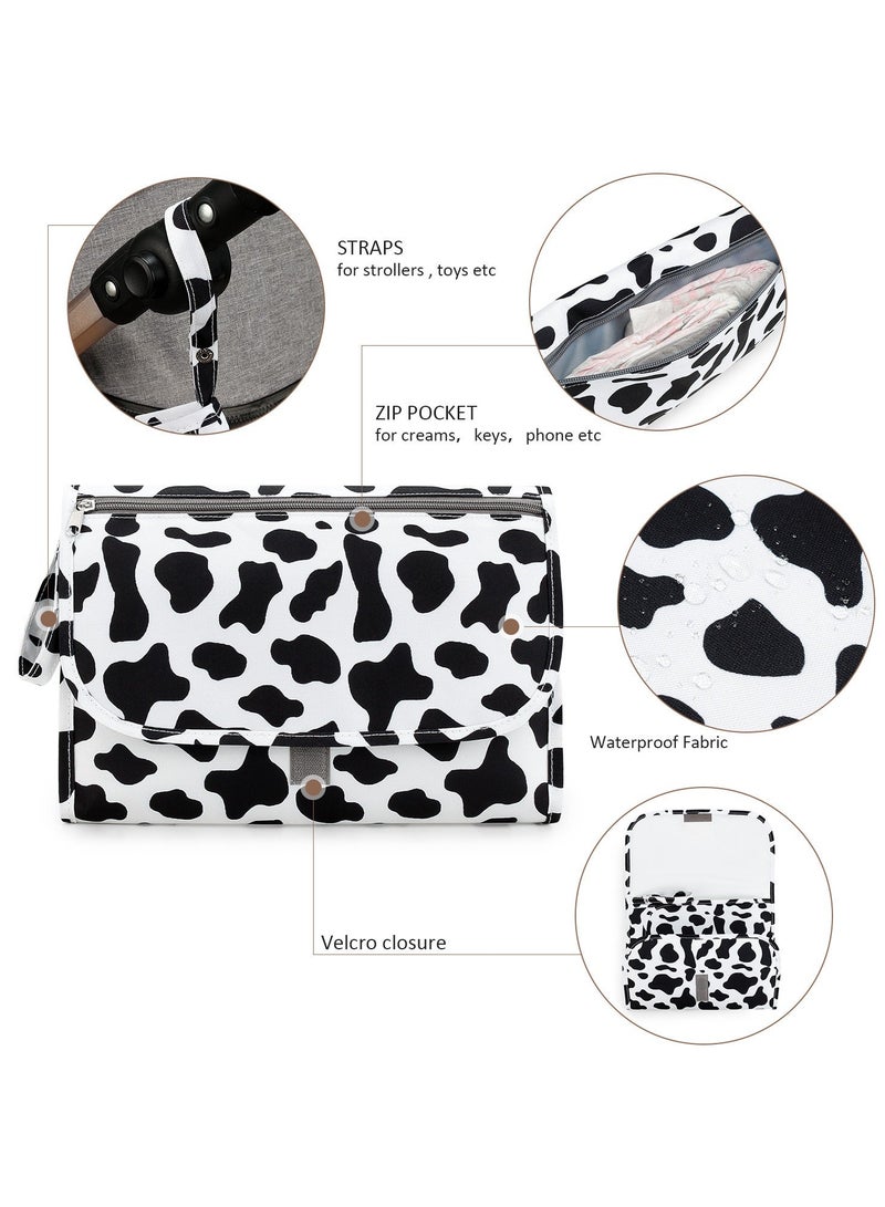 RedMapleTEK Foldable Diaper Bag for Going Out, Portable Baby Changing Pad - Image 2