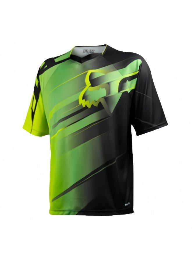 Fox Men's Outdoor Cycling Suit Off-road Road Mountain Bike Cycling Tops - Image 1