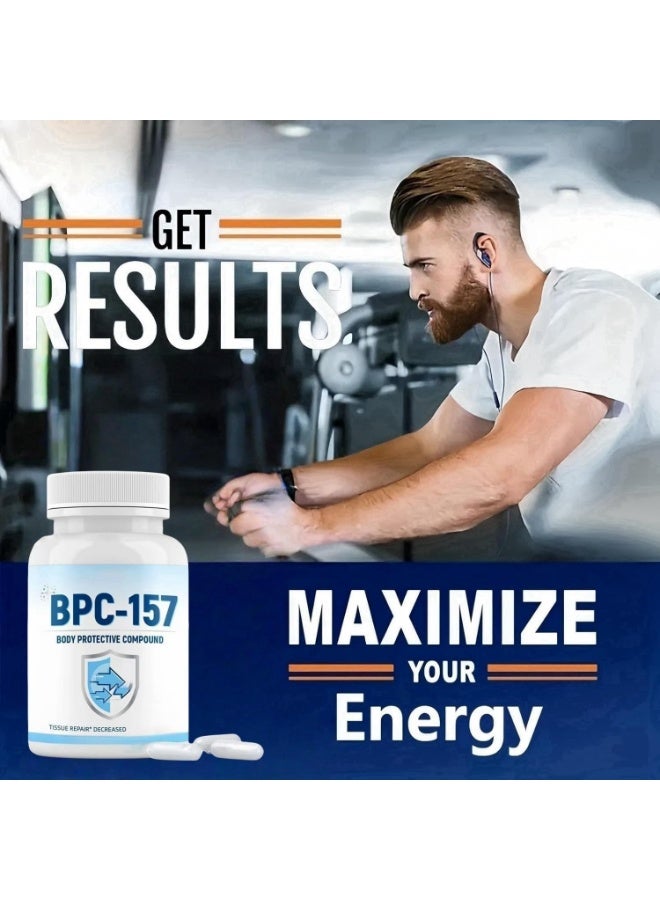 DayWins BPC 157 Peptide Capsule Pro, Bepecin-157 New Protective Compound, For Faster Recovery And Gut Healing, 1000mcg,Gluten Free Supplement 60 Capsules  - Image 4