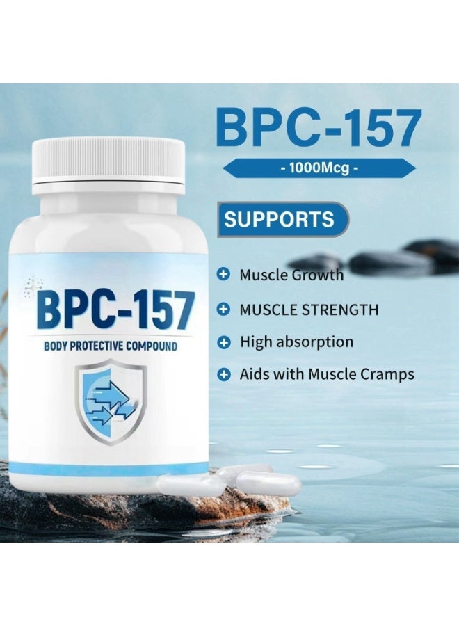DayWins BPC 157 Peptide Capsule Pro, Bepecin-157 New Protective Compound, For Faster Recovery And Gut Healing, 1000mcg,Gluten Free Supplement 60 Capsules  - Image 2