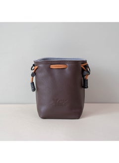 Generic For sony ZVE10 CameRa Bag Canon R50 StoRage Bag Nikon Z30 MicRo SlR Lens Bag Fuji XS20 LineR-Color:Small Reddish Brown Storage Bag  - Image 1