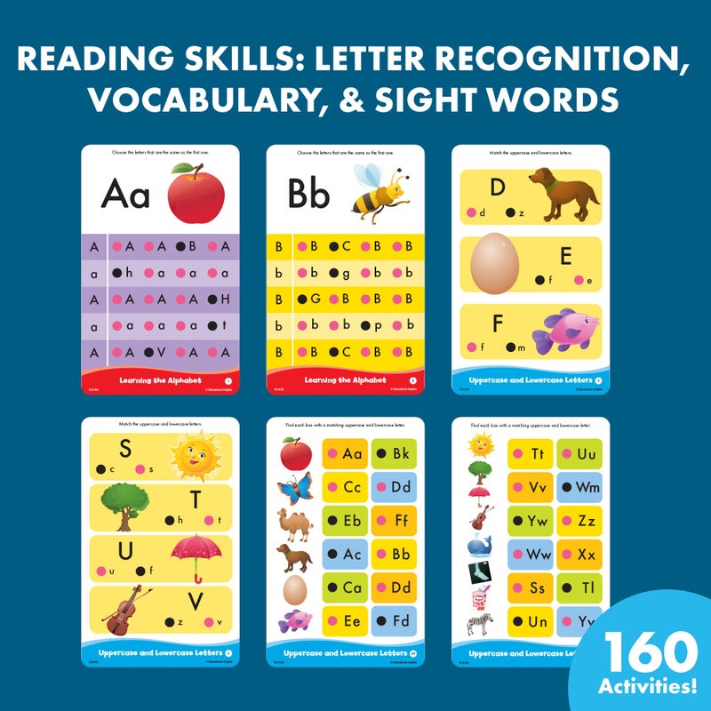 Educational Insights Hot Dots Getting Ready for School! - Preschool Learning Activities with Interactive Pen, Preschool Prep and Kindergarten Workbooks, Flash Cards & Learning Books for 3+ Year Olds - Image 4