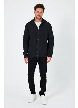 Alexander Gardi Jacket Collar Buttoned Knitted Cardigan (E24-Eze-22)  - Image 1