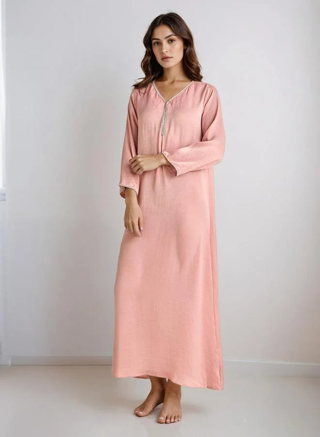 Splash FAV Nighty Maxi Length with V neck
