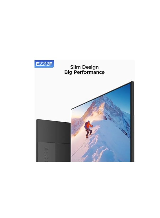 KOORUI KOORUI 22 Inch Computer Monitor Full HD 1080P 100Hz PC Gaming Screen VA Panel Ultra-Slim Display  Black  - Image 2