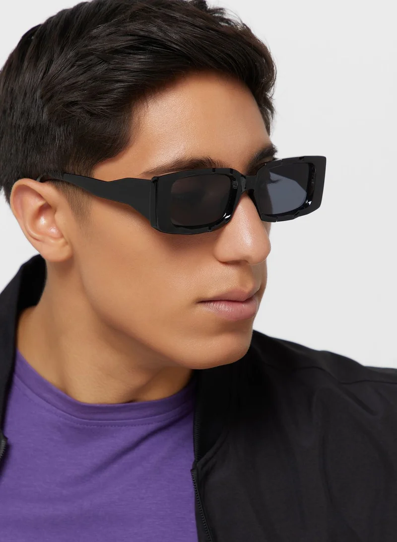 Seventy Five Casual Rectangular Lens Sunglasses
