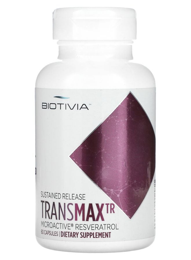 BIOTIVIA TransmaxTR MicroActive-Resveratrol 60 Capsules