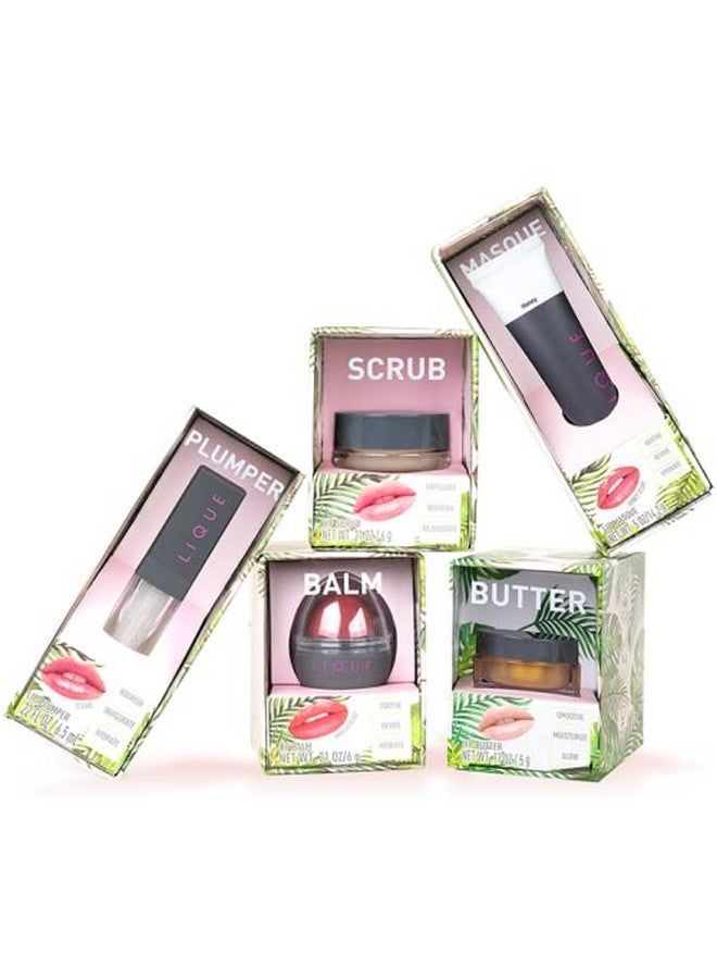 LIQUE Cosmetics Lip Mask For Dry Cracked Lips Ultrahydrating With A Hint Of Color Courageous 0.5 Oz. - Image 5