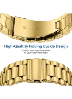 Lerobo Compatible for Apple Watch Band 42mm 44mm 45mm 49mm 41mm 40mm 38mm,Stainless Steel Metal Band for Apple with 2 Pack Protective Cases for iWatch Series 9 8 7 6 5 4 3-1 SE Ultra/Ultra2 Men Women  - Image 4