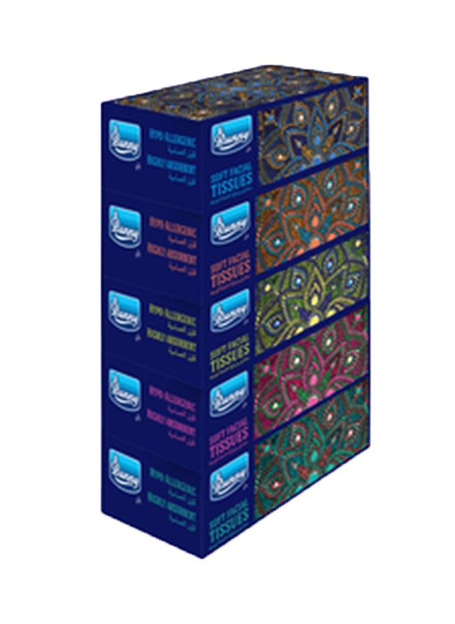 Soft Facial Tissue 200 Sheets x 2 Ply Pack of 5